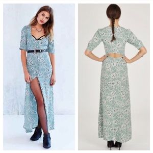 For love and lemons Montana maxi dress mint rose
